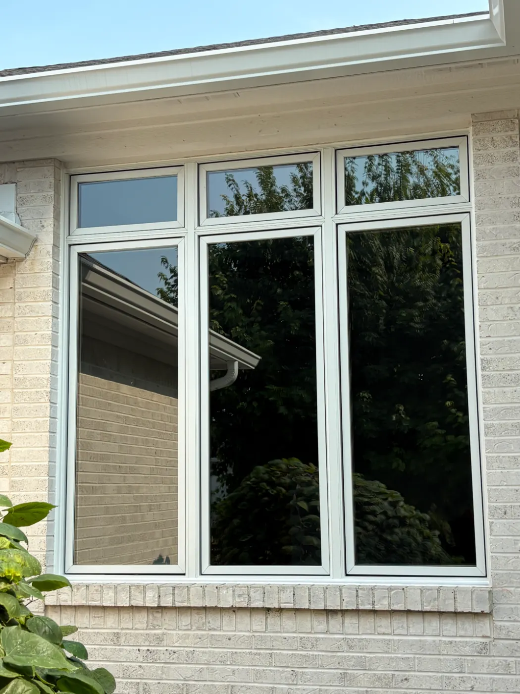 Energy-efficient windows installed in a New Whiteland home
