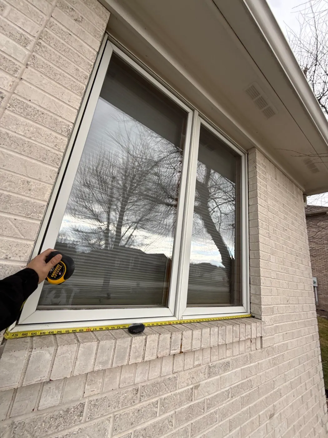 Window replacement documented in New Whiteland